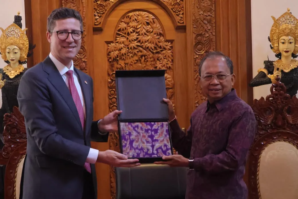 Koster Sambut Penjajakan Kerja Sama Bali–Swiss di Bidang Vokasi, Infrastruktur, Energi, dan UMKM