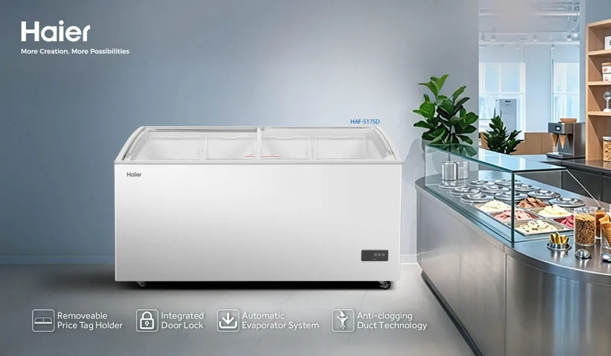 Haier Perkenalkan Freezer Geser HAF-517SD untuk Kebutuhan Bisnis Frozen Food
