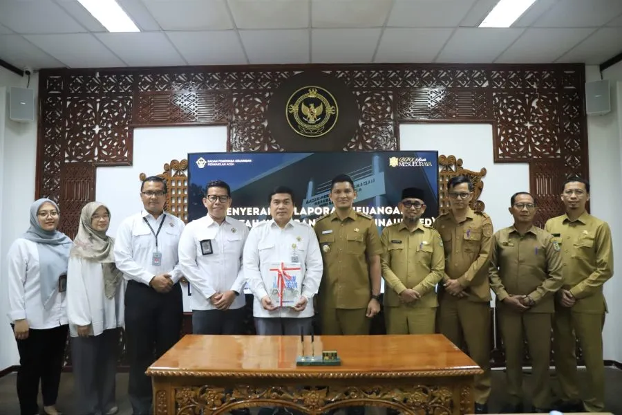 Banda Aceh Jadi Daerah Pertama Serahkan LKPD 2025 ke BPK Aceh