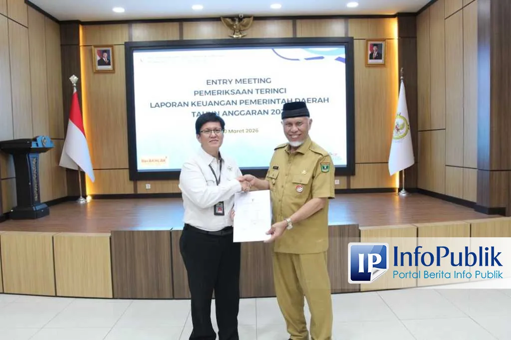 Pemprov Sumbar Serahkan LKPD 2025 Unaudited ke BPK, Tekankan Transparansi dan Akuntabilitas