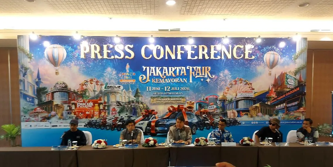 Jakarta Fair Kemayoran 2026 Digelar 11 Juni–12 Juli, Hadirkan 1.800 Stand dan Konser Musik