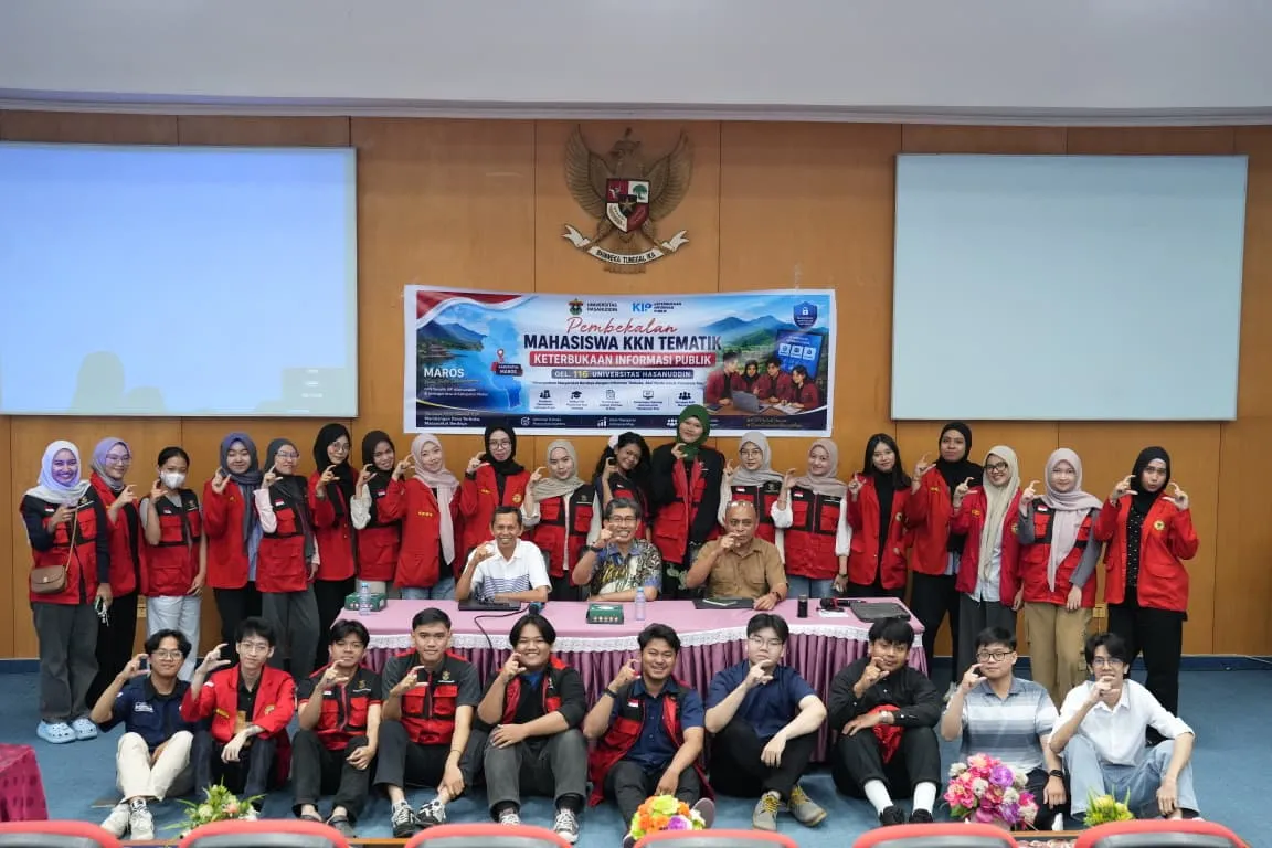 Unhas Jalankan KKN Tematik Keterbukaan Informasi Publik di Maros untuk Dorong Transparansi Desa