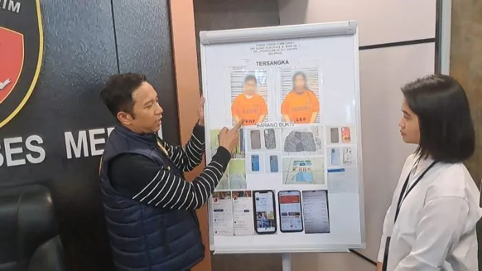 Polisi Tangkap Sepasang Kekasih di Medan Terkait Siaran Konten Asusila Berbayar di Aplikasi Tevi