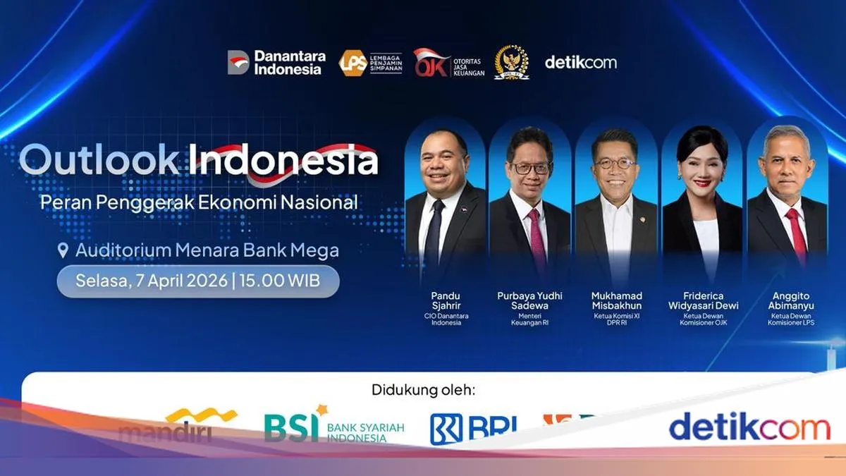Outlook Indonesia Bahas Tantangan dan Harapan Ekonomi Nasional di Tengah Tekanan Global