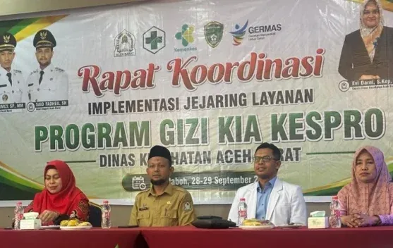 Pemkab Aceh Barat Perkuat Koordinasi Lintas Sektor untuk Layanan Gizi, KIA, dan Kesehatan Reproduksi