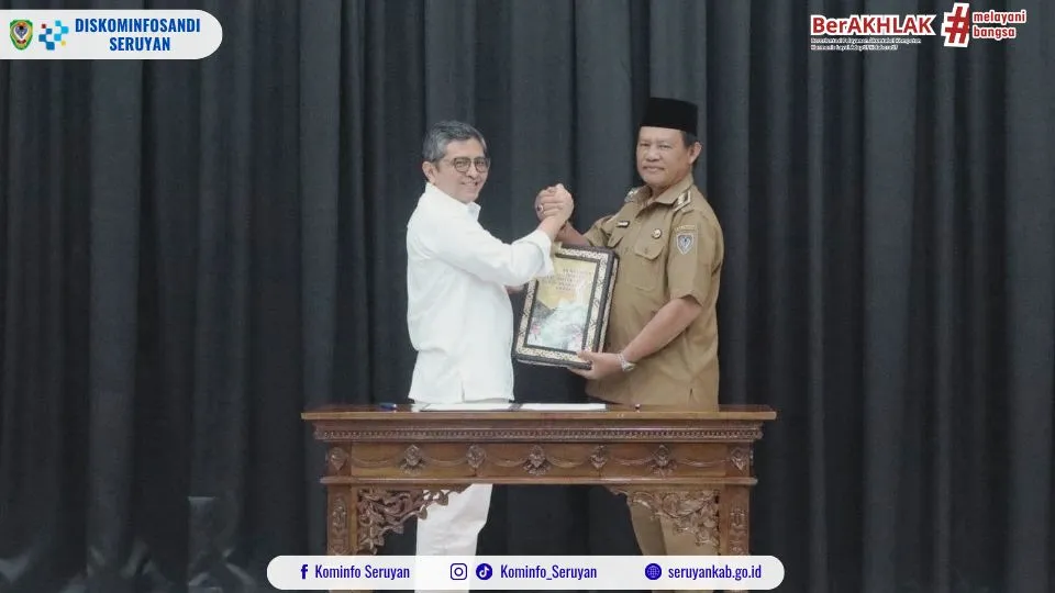Seruyan Tegaskan Komitmen Tata Kelola Keuangan dalam Penyerahan LKPD 2025 di BPK Kalteng