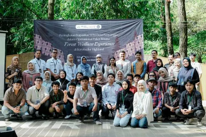 BPOB Latih Warga Lima Desa Penyangga untuk Operasional Paket Wisata Forest Wellness Experience di Borobudur Highland