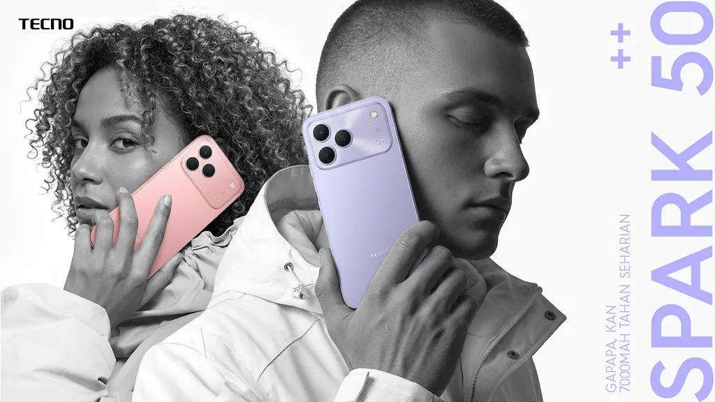 Tecno Spark 50 Resmi Meluncur di Indonesia, Andalkan Baterai 7.000mAh dan Fitur AI