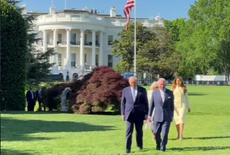Raja Charles III dan Ratu Camilla Tiba di Washington DC, Jalani Kunjungan Kenegaraan Empat Hari di AS