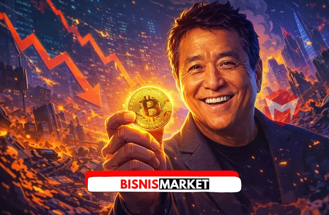 Kiyosaki Ingatkan Risiko Sistem Keuangan Global, Soroti Utang, Inflasi, Emas, dan Bitcoin