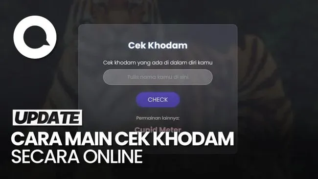 Tren Cek Khodam Kembali Viral di Media Sosial, Pengguna Masukkan Nama untuk Diterawang
