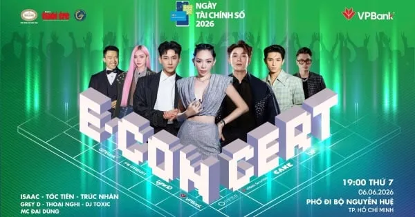 E-Concert Hari Keuangan Digital 2026 Digelar di Nguyen Hue, Hadirkan Deretan Bintang V-pop