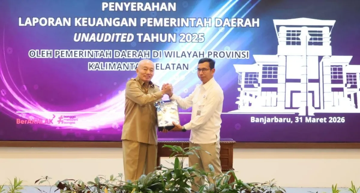 Pemprov dan Pemkab/Pemkot se-Kalsel Serahkan LKPD 2025 Tepat Waktu ke BPK, Gubernur Dorong Pembekalan Rutin