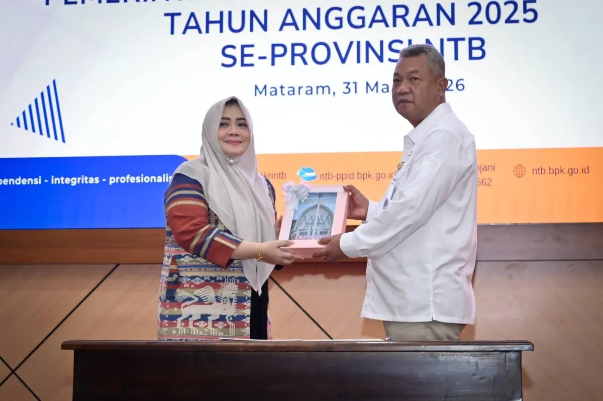 Pemprov NTB Serahkan LKPD 2025 ke BPK, Tegaskan Komitmen Transparansi dan Akuntabilitas