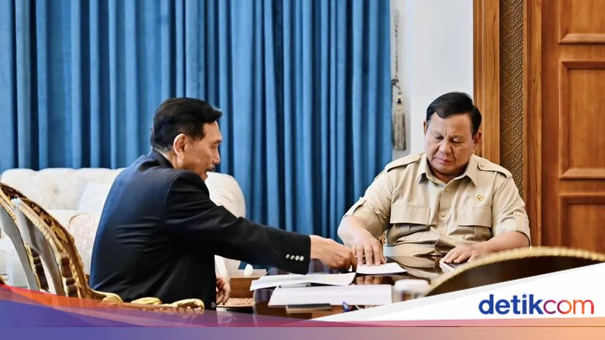 Prabowo Bertemu Luhut di Istana, Bahas Antisipasi Dampak Konflik Global hingga Digitalisasi Bansos
