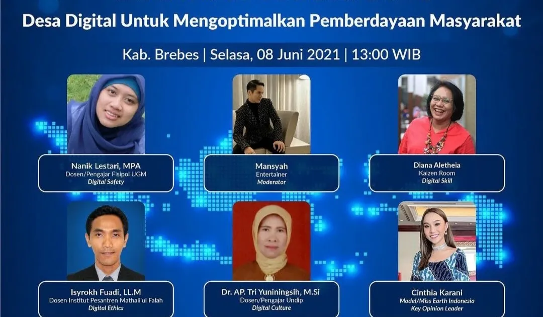 Webinar Literasi Digital di Brebes Soroti Pentingnya Etika Digital untuk Ekosistem E-Commerce yang Sehat