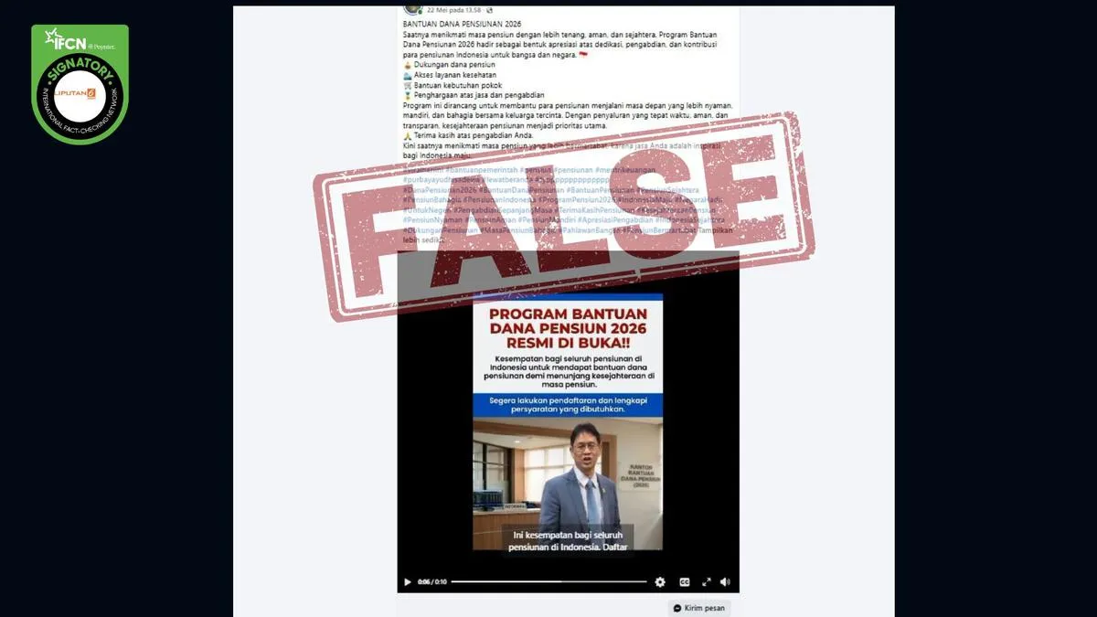Marak Video Hoaks Diduga Deepfake: Klaim Bantuan Pensiun hingga Kuis Berhadiah Mengatasnamakan Pejabat