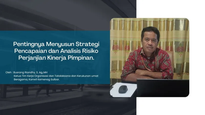 Kemenag Sulbar Susun Strategi Pencapaian dan Analisis Risiko Perjanjian Kinerja 2024