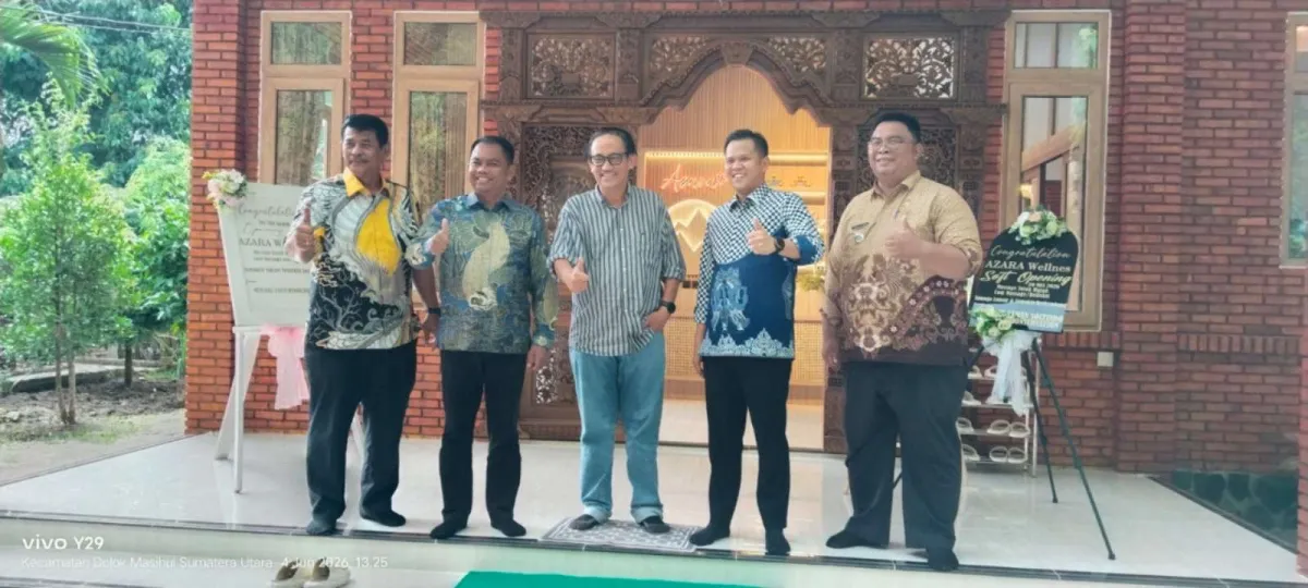 Bupati dan Wakil Bupati Sergai Apresiasi Azara Wellness di Dolok Masihul
