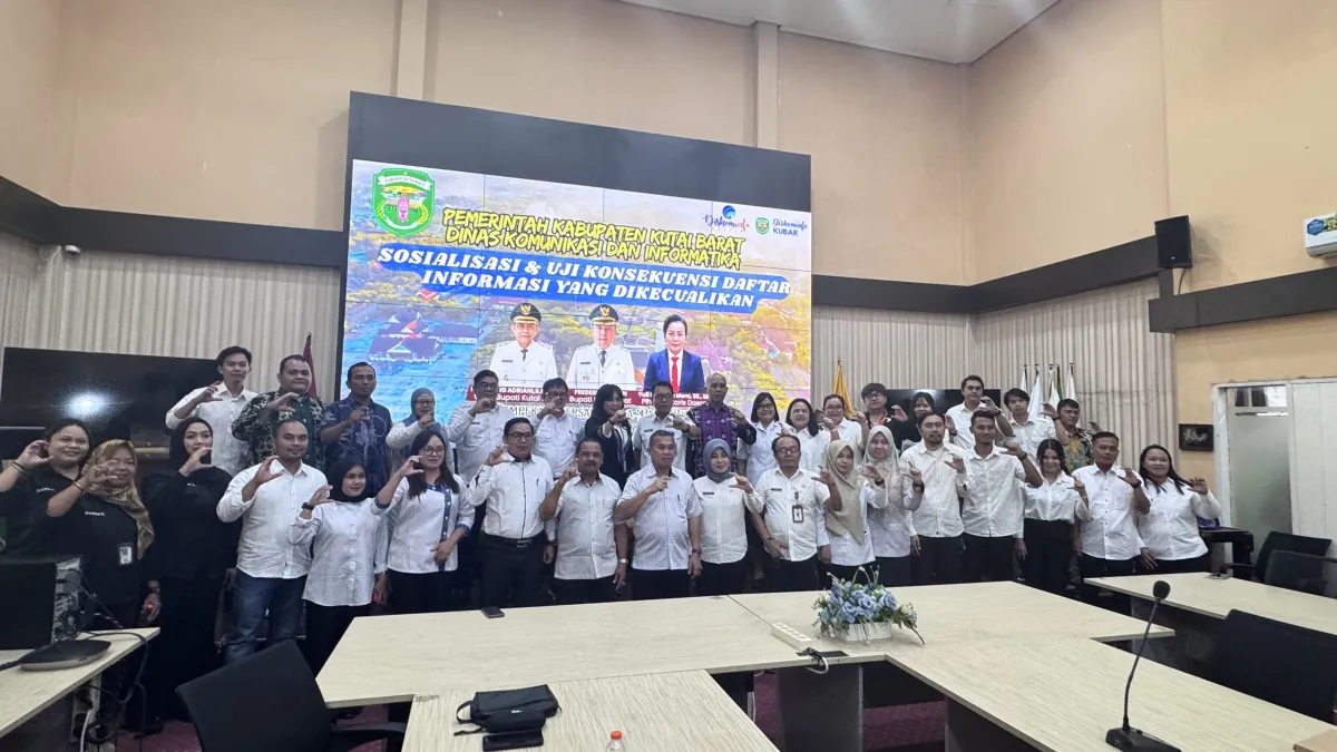 Pemkab Kutai Barat Gelar Sosialisasi dan Uji Konsekuensi Informasi yang Dikecualikan
