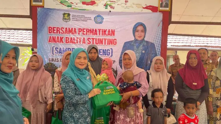 Ketua TP PKK Sumenep Ajak Keluarga Perkuat Gizi dan Pendampingan Anak untuk Cegah Stunting