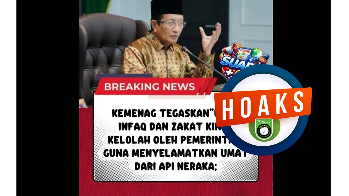Kemenag Bantah Klaim Akan Kelola Zakat-Infak agar Umat Terhindar dari Neraka