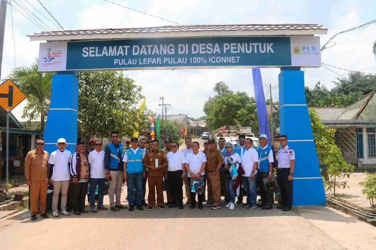 PLN Icon Plus Hadirkan Layanan ICONNET di Pulau Lepar untuk Perluas Akses Internet