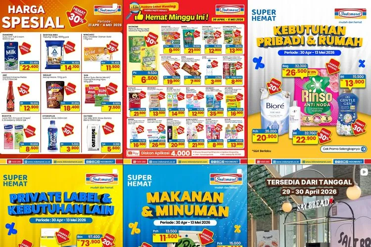 Promo Indomaret 4 September 2026: Diskon hingga 50 Persen untuk Bahan Dapur