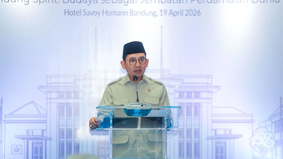 Peringatan 71 Tahun KAA di Savoy Homann, Fadli Zon Tekankan Diplomasi Budaya dan Peran Bandung