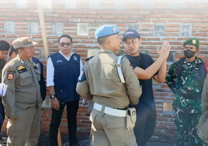 Toko di Pagesangan Disanksi karena Belum Kantongi IMB, Pemkot Mataram Hentikan Sementara Pembangunan
