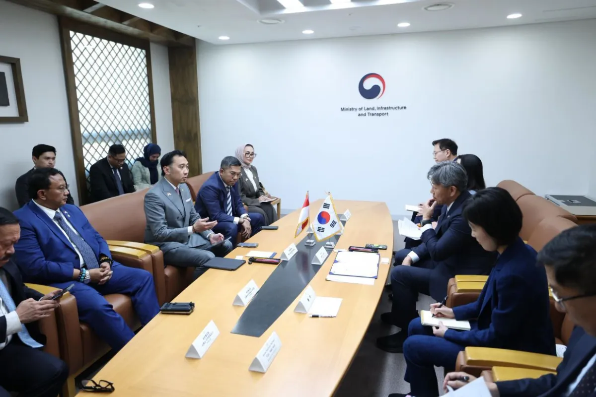 Waka MPR RI Bahas Penguatan Kerja Sama Infrastruktur dengan Kementerian Transportasi Korea Selatan
