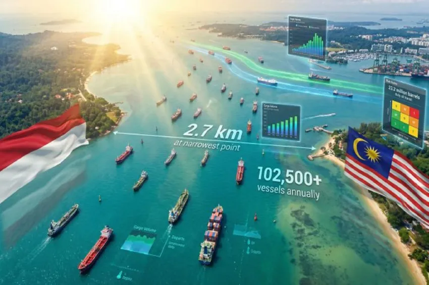 Malaysia dan Singapura Tolak Wacana Pungutan Kapal di Selat Malaka, Indonesia Tegaskan Hanya Candaan