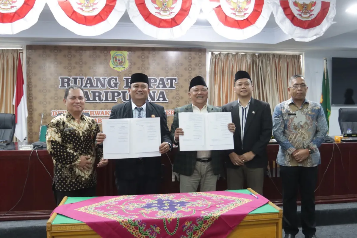 DPRD dan Pemkab Dairi Sahkan Perda RTRW 2026–2046