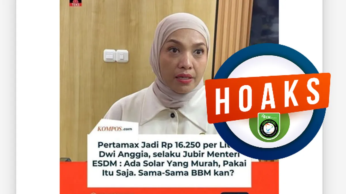 Hoaks di Media Sosial: Jubir Kementerian ESDM Disebut Sarankan Beli Solar agar BBM Lebih Murah