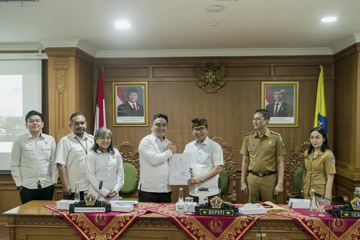 BPK Mulai Pemeriksaan Terinci LKPD Badung TA 2025, Bupati Instruksikan OPD Kooperatif