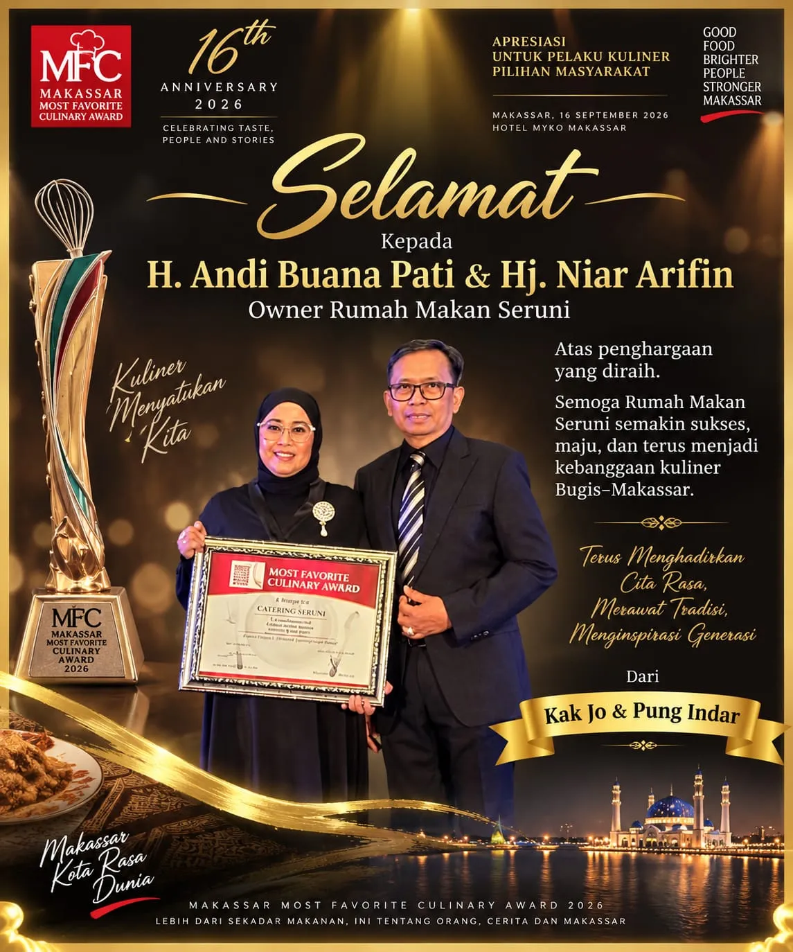 Seruni: Berawal dari Dapur Rumahan, Tumbuh Jadi Brand Kuliner Berjaringan di Sulawesi Selatan