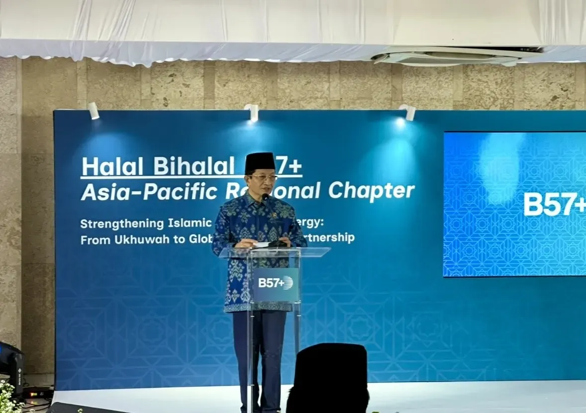 Menag Soroti Kepercayaan sebagai Fondasi Ekonomi Syariah dalam Forum B57+ di Istiqlal