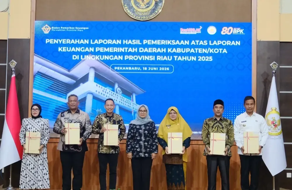 Pemkab Rokan Hulu Kembali Raih Opini WTP dari BPK atas LKPD