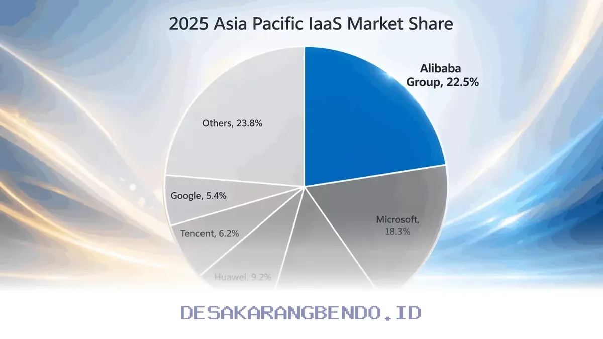 Gartner: Pangsa Pasar IaaS Alibaba Cloud di Asia Pasifik Naik Jadi 22,5% pada 2025