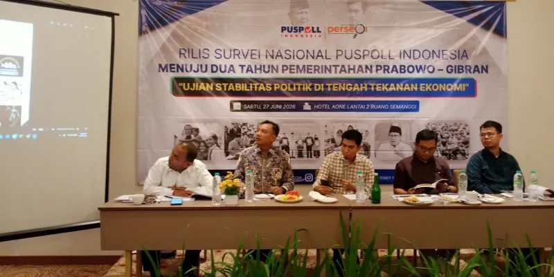 Survei Puspoll: Kepuasan Publik terhadap Kinerja Presiden 64,8 Persen, Turun dari Agustus 2025