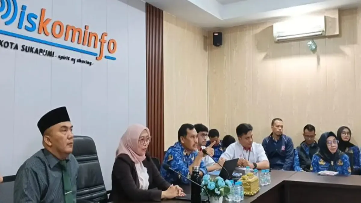 Diskominfo Kota Sukabumi Evaluasi Layanan Internet Satu Pintu, Bahas Usulan Penambahan Bandwidth