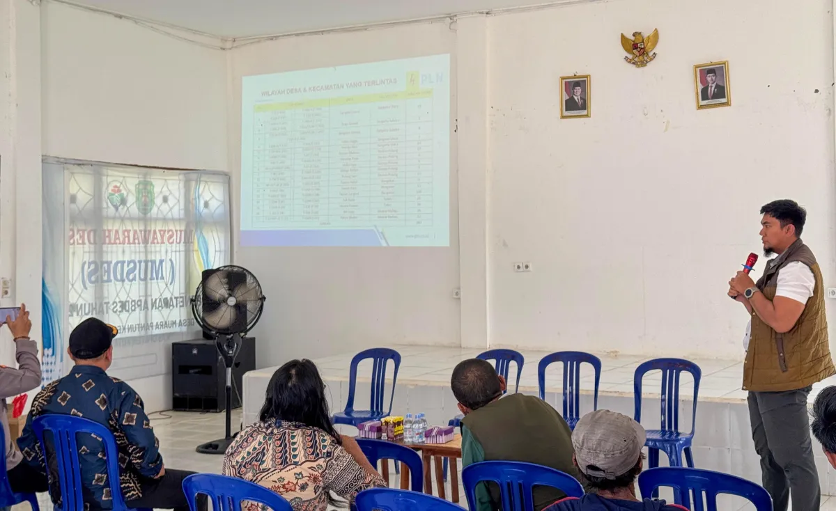 PLN Sampaikan Nilai Ganti Rugi Lahan Tapak Tower SUTT 150 kV Muara Wahau–Sangatta di Kecamatan Telen