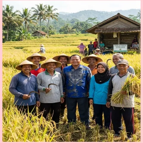 Siman Sagita Deklarasikan Kesiapan Maju Pilkades Cipayung 2026, Tekankan Transparansi dan Kesejahteraan Petani