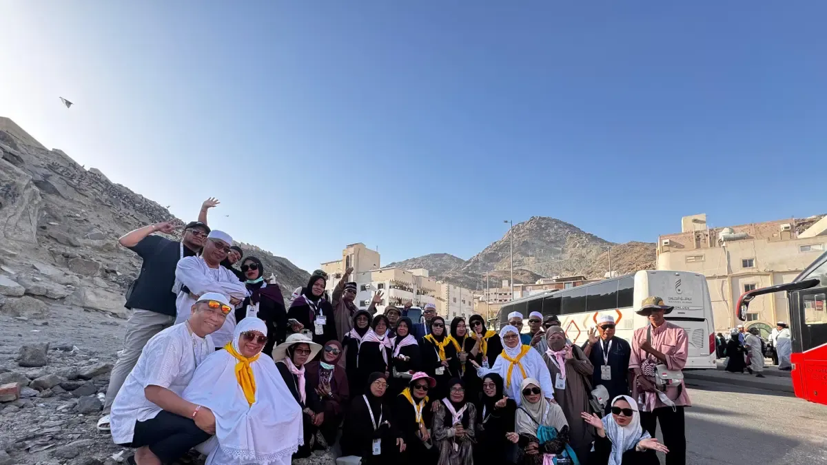 Usai Armuzna dan Tawaf Ifadah, Jemaah Haji Kaltara Isi Waktu dengan Ziarah Sejarah di Makkah