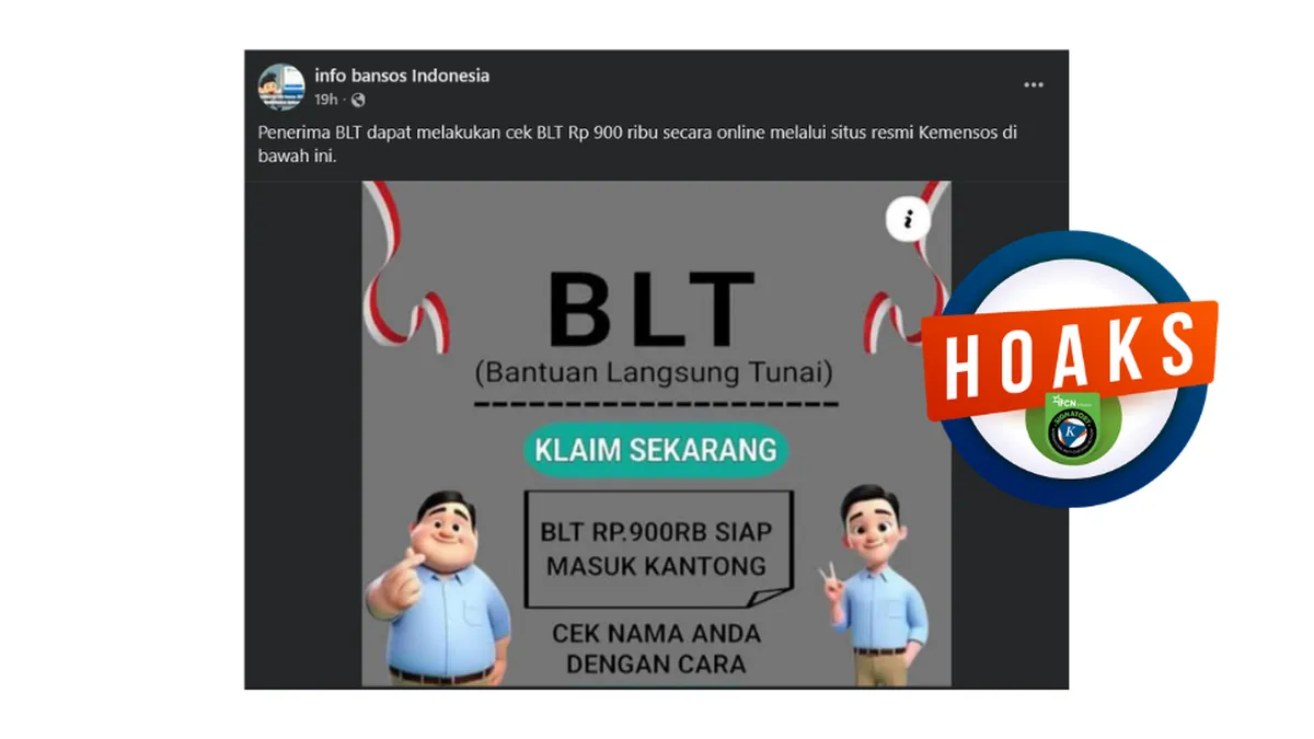 Beredar Tautan Klaim BLT Rp 900.000 dari Kemensos, Ini Bantahannya dan Modus yang Diwaspadai