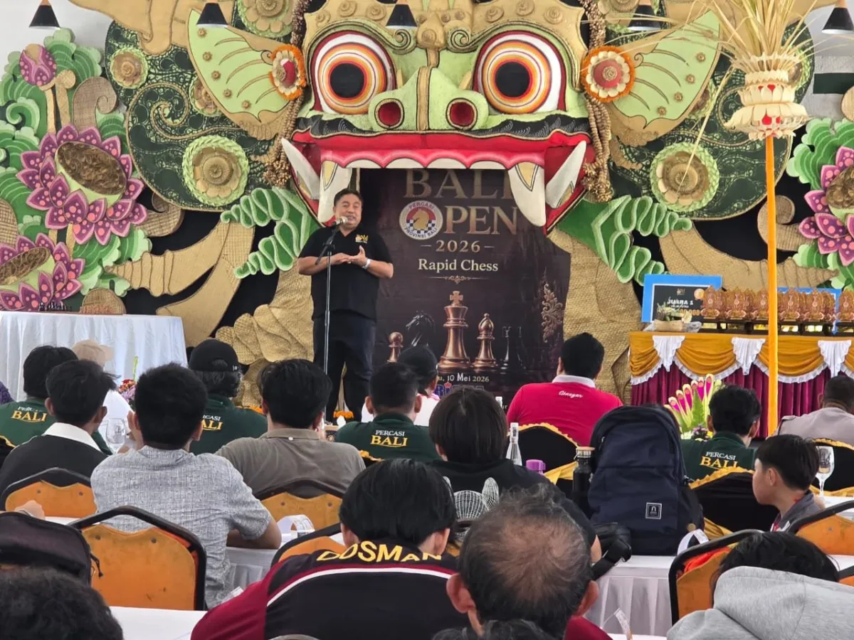Ratusan Pelajar Ikuti BROT 2026, Percasi Bali Dorong Catur untuk Kurangi Ketergantungan Gadget