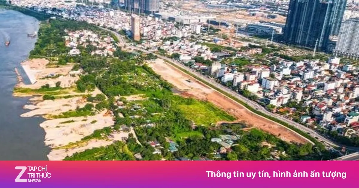 Warga Desak Hanoi Umumkan Rencana Tata Ruang Kawasan Sungai Merah dan Jelaskan Proyek Boulevard