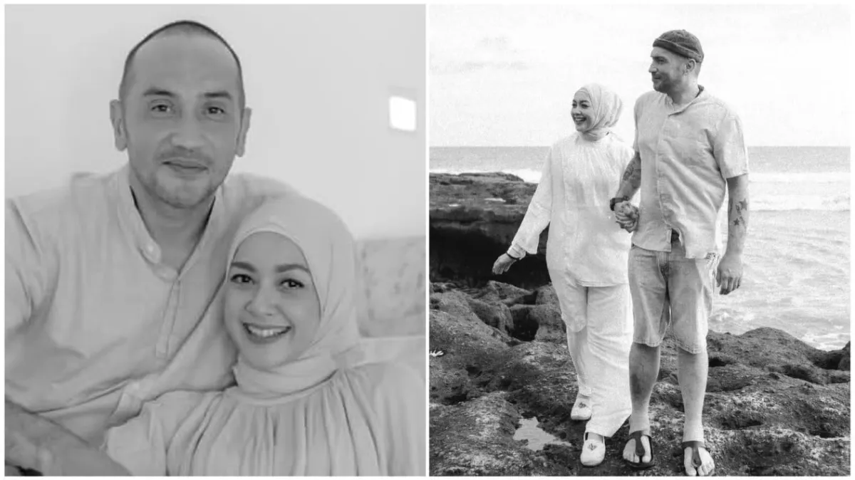 Richa Novisha Ikuti Tren Foto Jadul 80-an, Unggah Potret Bersama Mendiang Gary Iskak