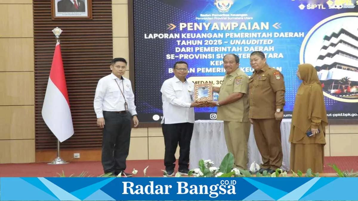 Pemkab Asahan Serahkan LKPD 2025 ke BPK Sumut, Bupati Tekankan Peningkatan Kualitas Pengelolaan Keuangan