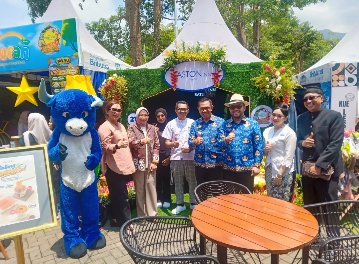 ASTON Inn Batu Angkat Tema Agrikultur Modern di Batu Street Food Festival 2026